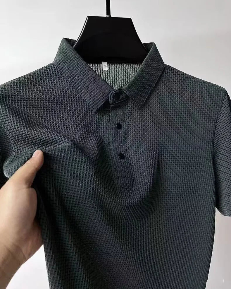 Men's Ice Silk Mesh Polo