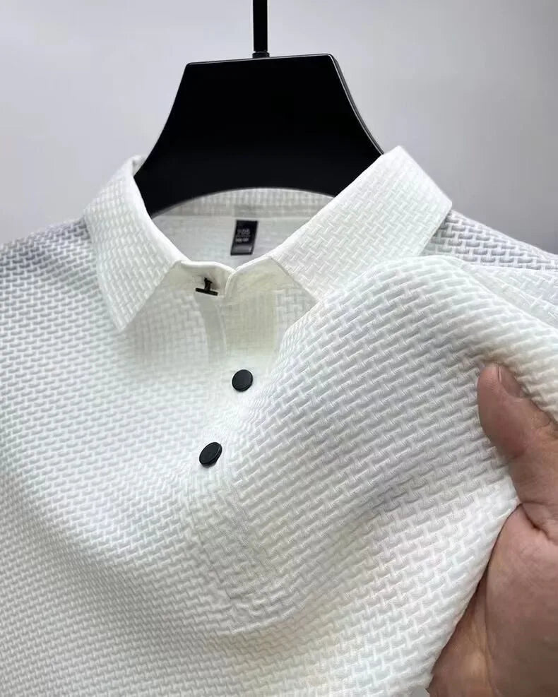 Men's Ice Silk Mesh Polo