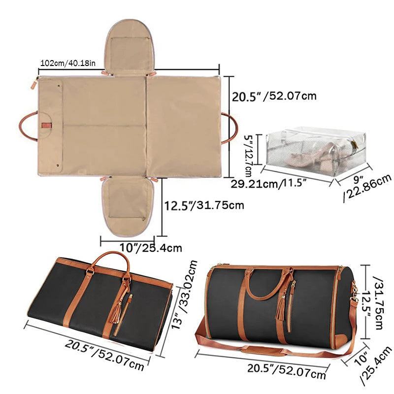 More Life Wearing™ SmartFold Carry-On