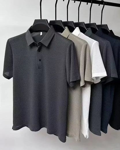 Men's Ice Silk Mesh Polo