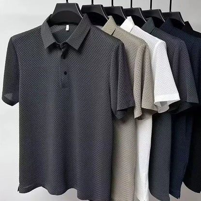 Men's Ice Silk Mesh Polo