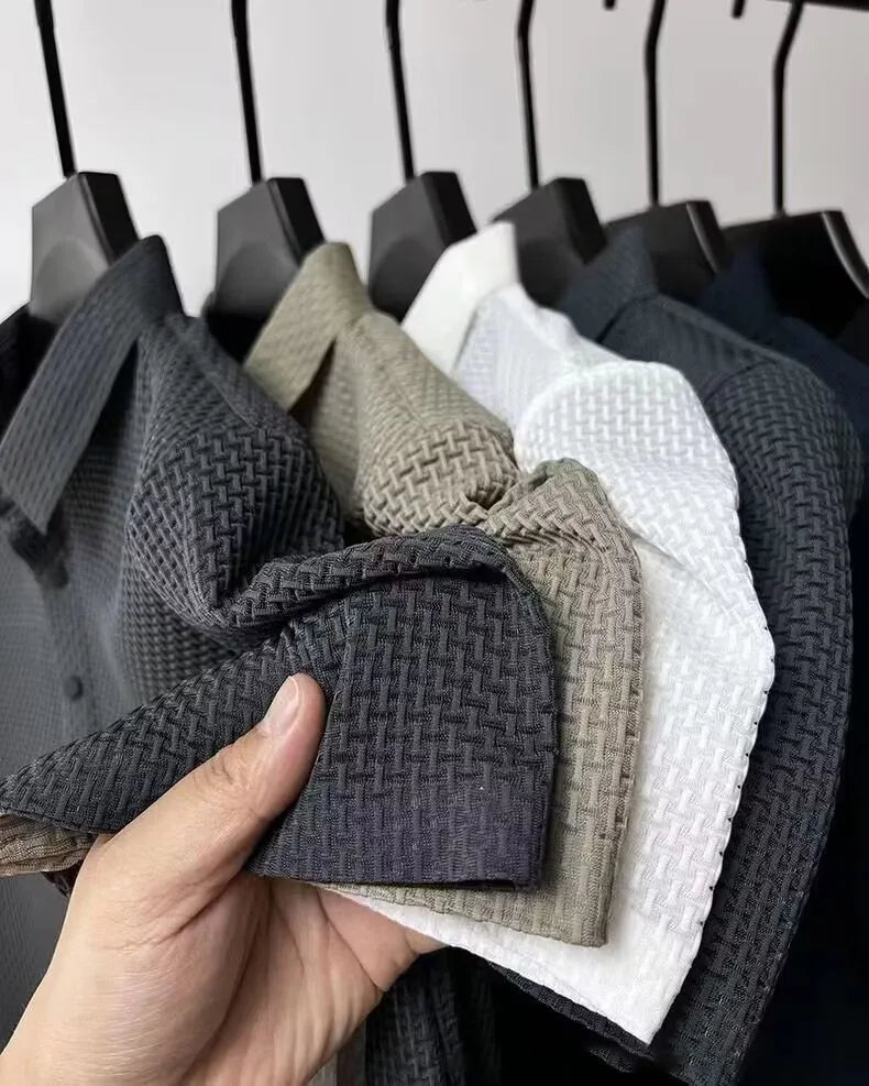Men's Ice Silk Mesh Polo