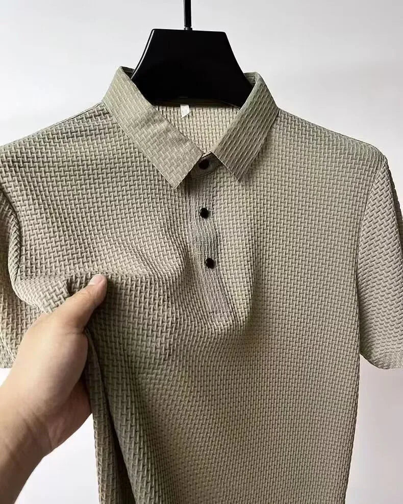 Men's Ice Silk Mesh Polo