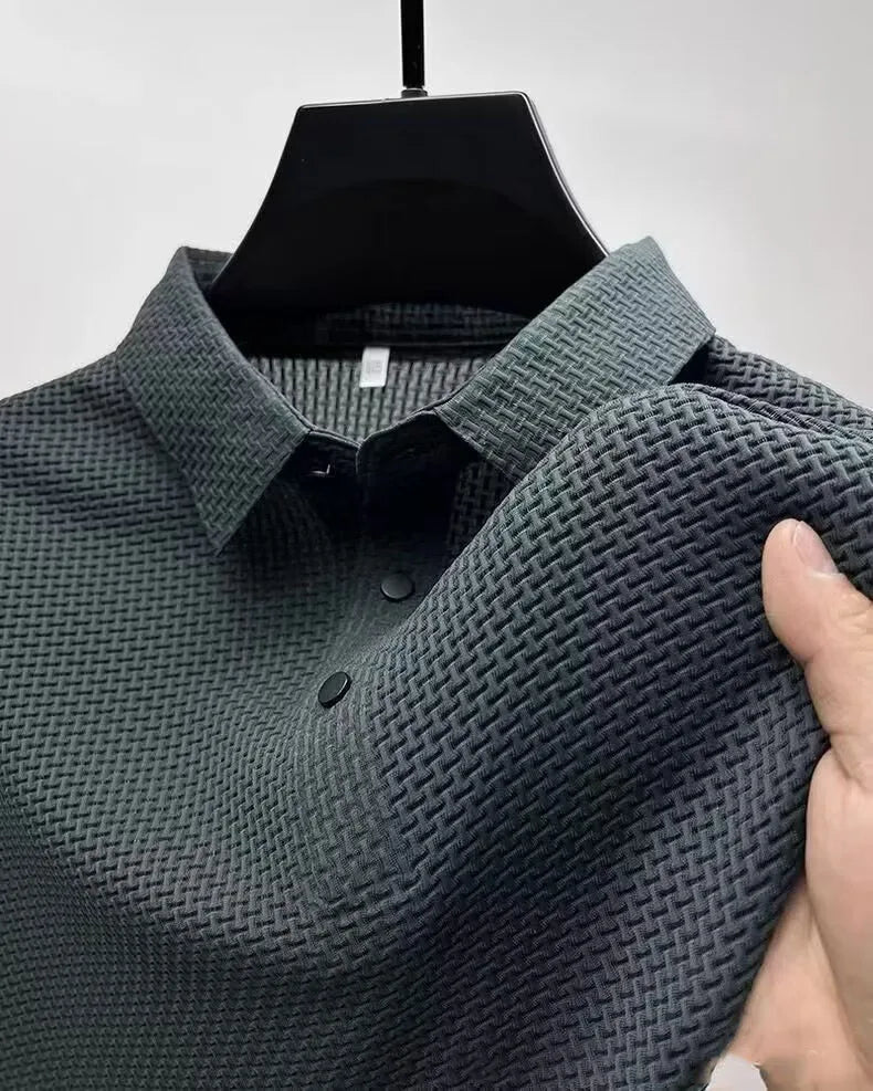 Men's Ice Silk Mesh Polo