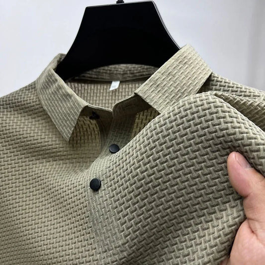 Men's Ice Silk Mesh Polo