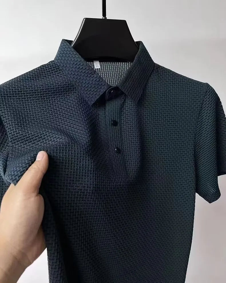 Men's Ice Silk Mesh Polo