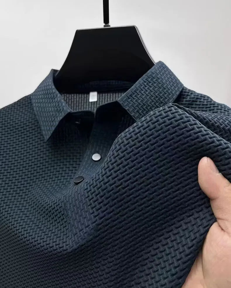 Men's Ice Silk Mesh Polo