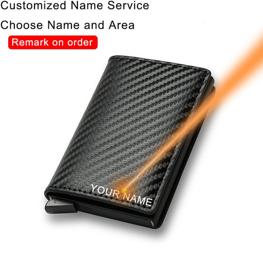 Classy & High Quality Carbon Fiber Card Holder Wallet