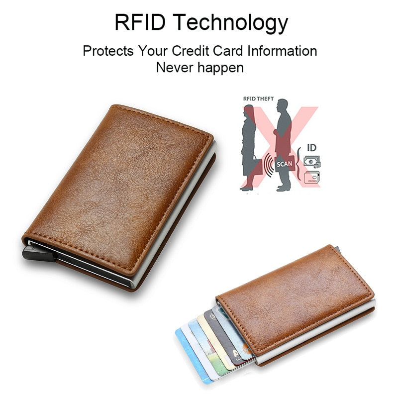 Classy & High Quality Carbon Fiber Card Holder Wallet